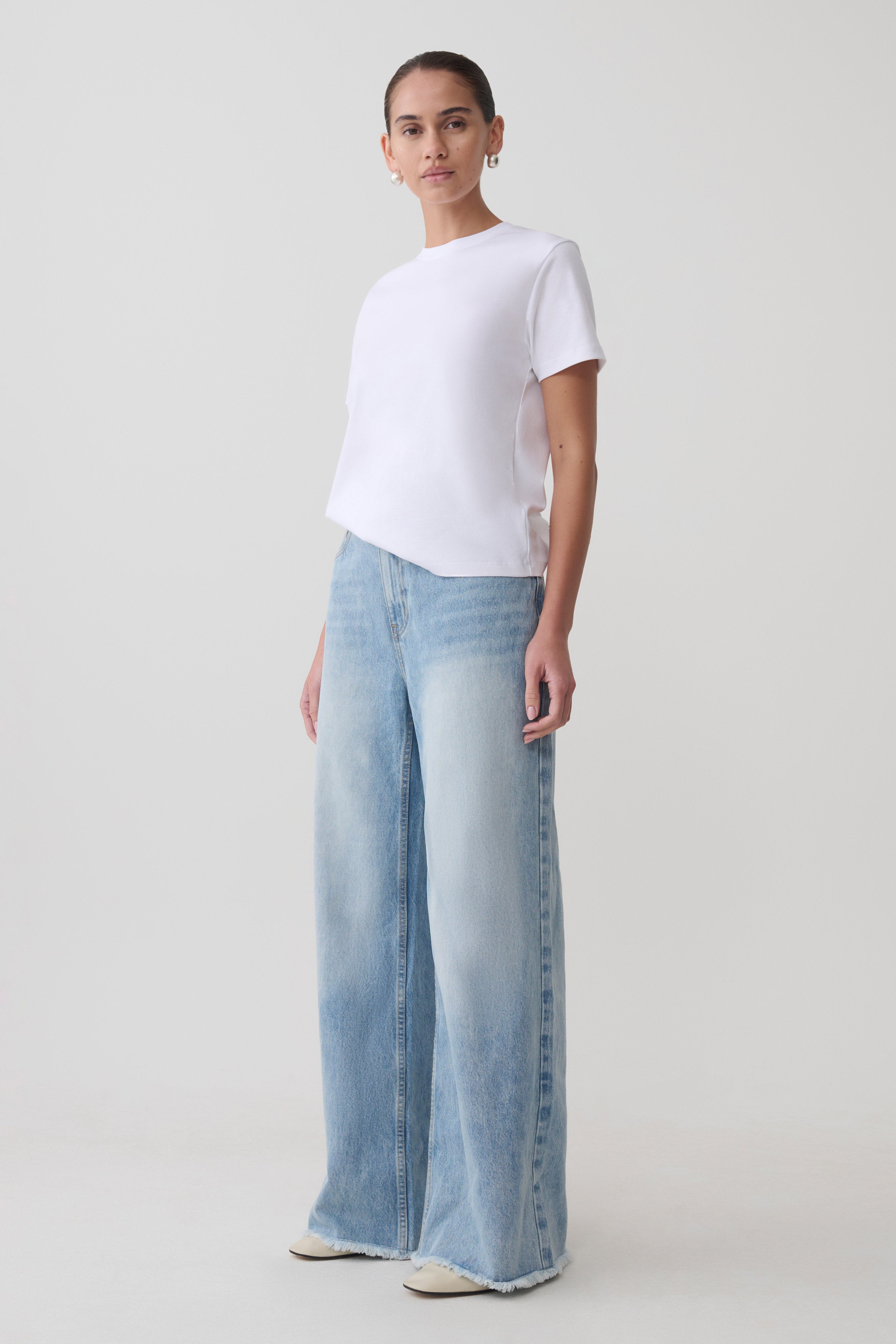 Sega Cotton Oversized T-Shirt - White