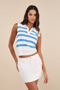 Trendsetting Aura Ivory Cargo Mini Skirt