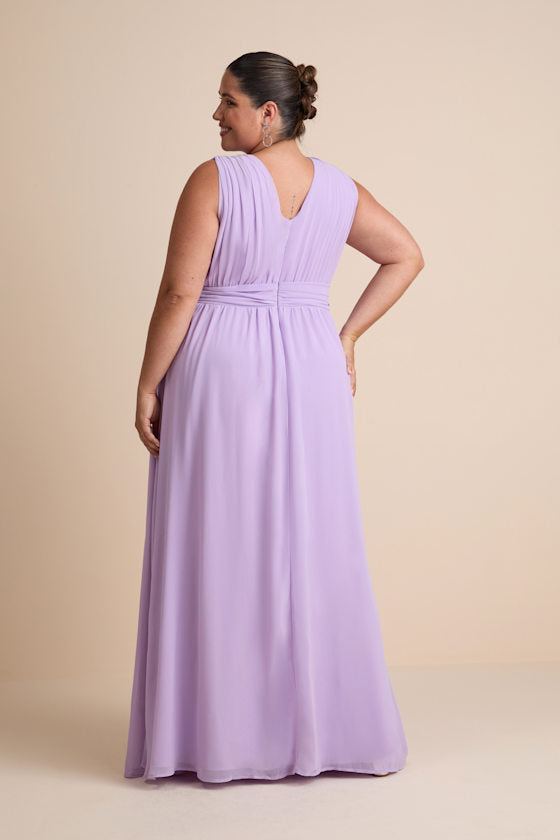 Heavenly Hues Lavender Maxi Dress