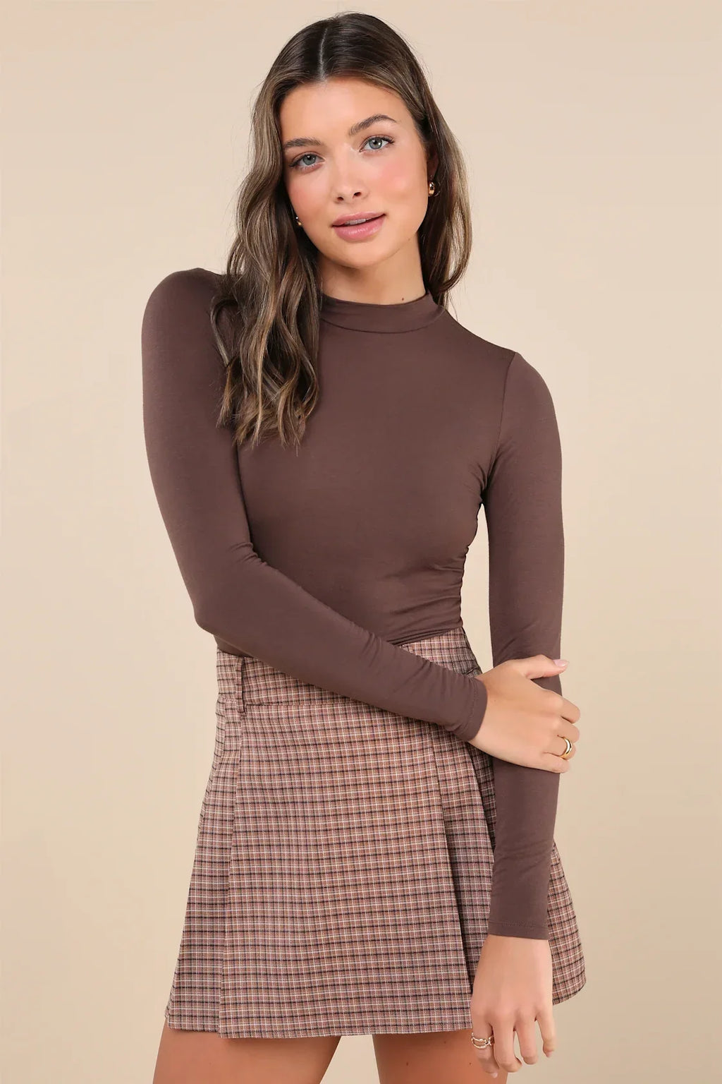 Anything is Posh-ible Dark Red Top