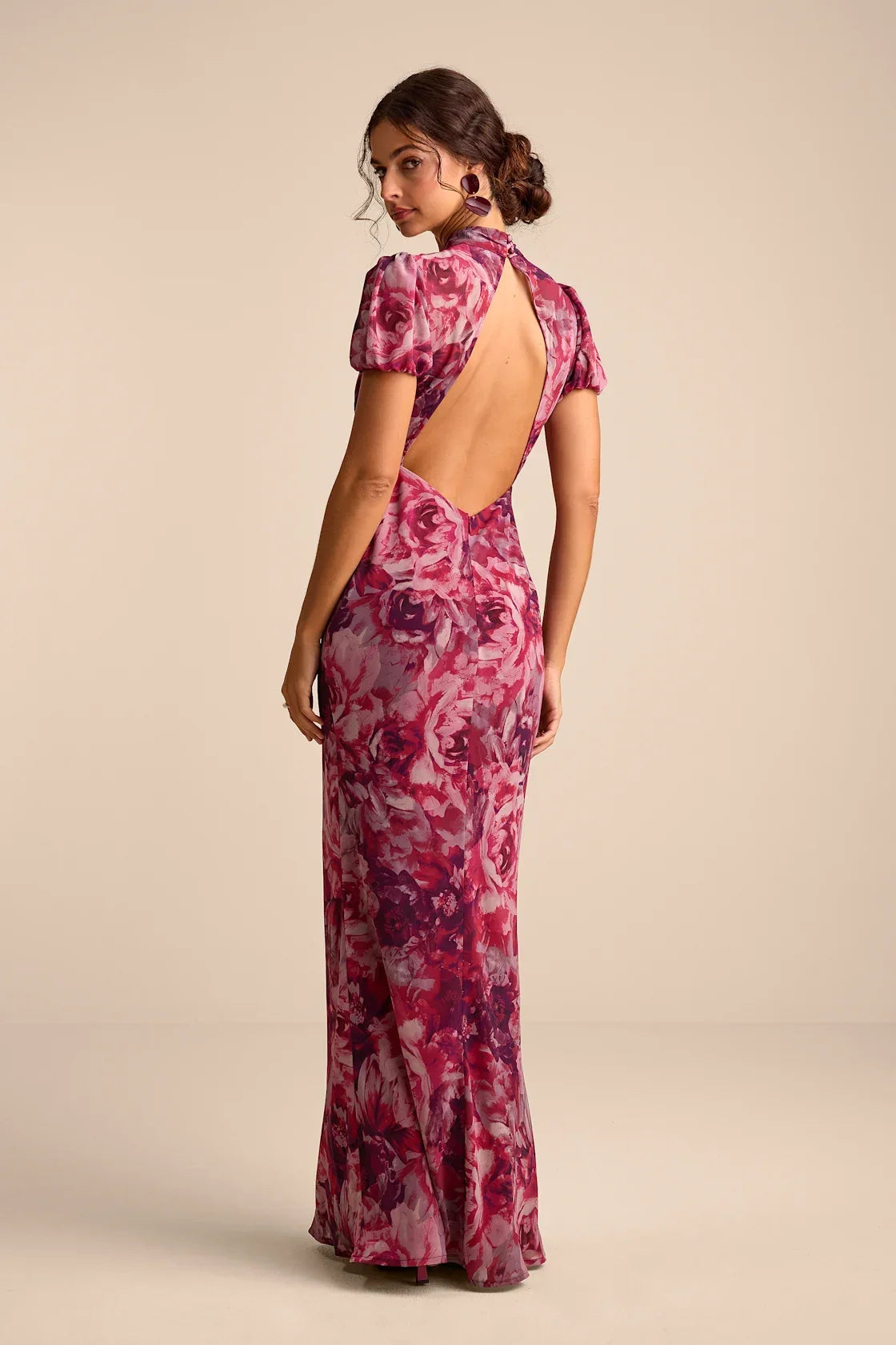 Langley Black Backless Maxi Dress