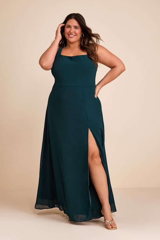 Remarkable Arrival Emerald Green Sleeveless Maxi Dress