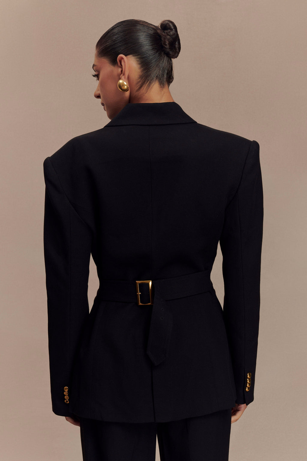 Bellamy Cinched Blazer - Black