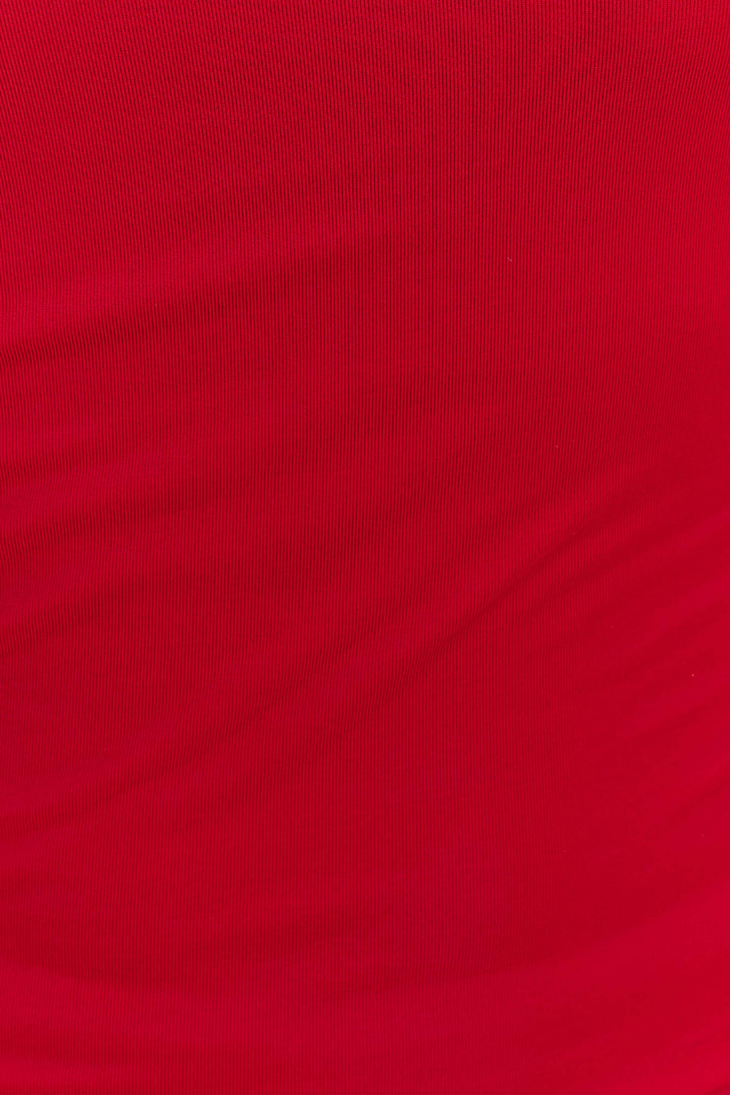 Bruna Slinky Fishtail Maxi Skirt - Red
