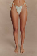 Memphis Beaded Bikini Bottom - Mint