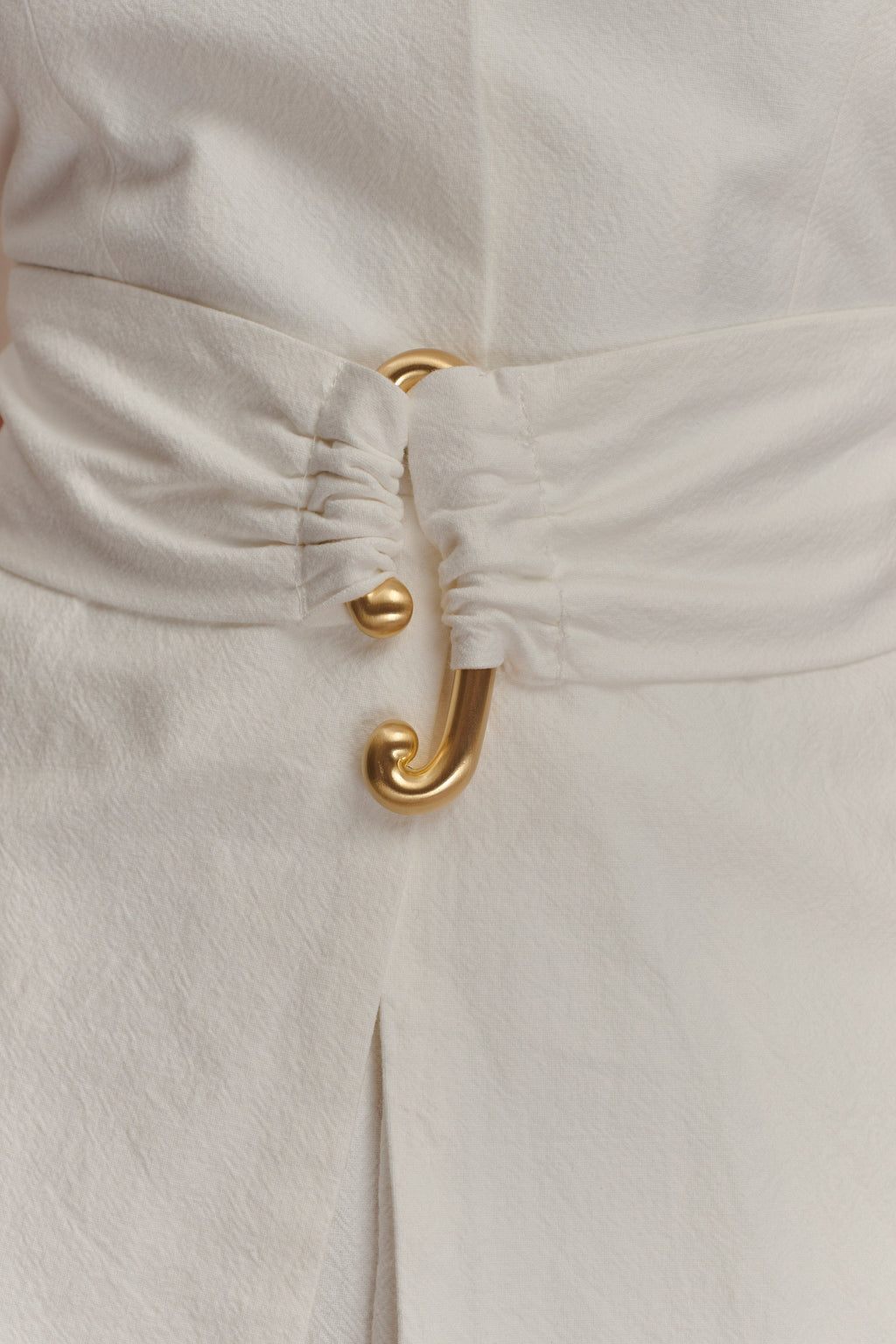 Liberty Cotton Shortsleeve Top - White