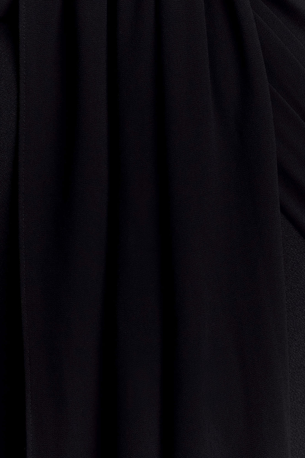 Philippa Knotted Crepe Maxi Dress - Black