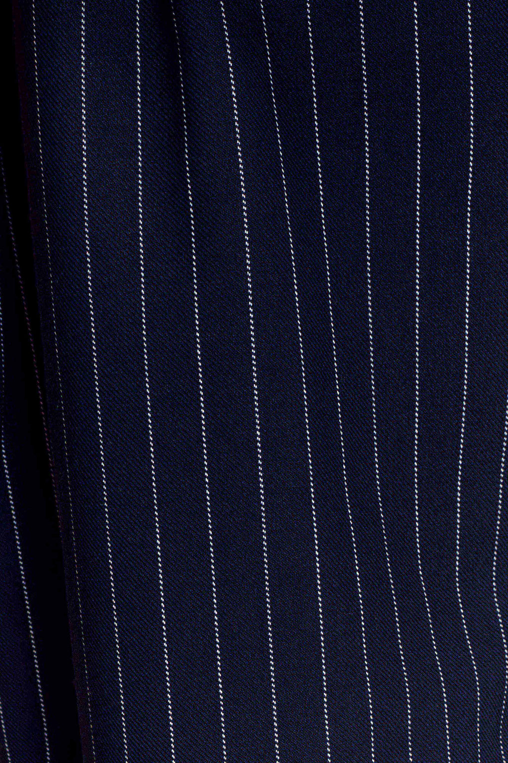 Jacqueline Pleated Wide Leg Pants - Navy Pinstripe