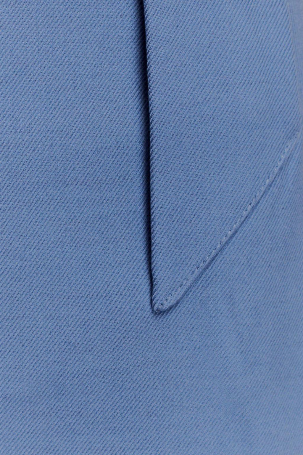 Gina Suiting Mini Skirt - Ocean Blue
