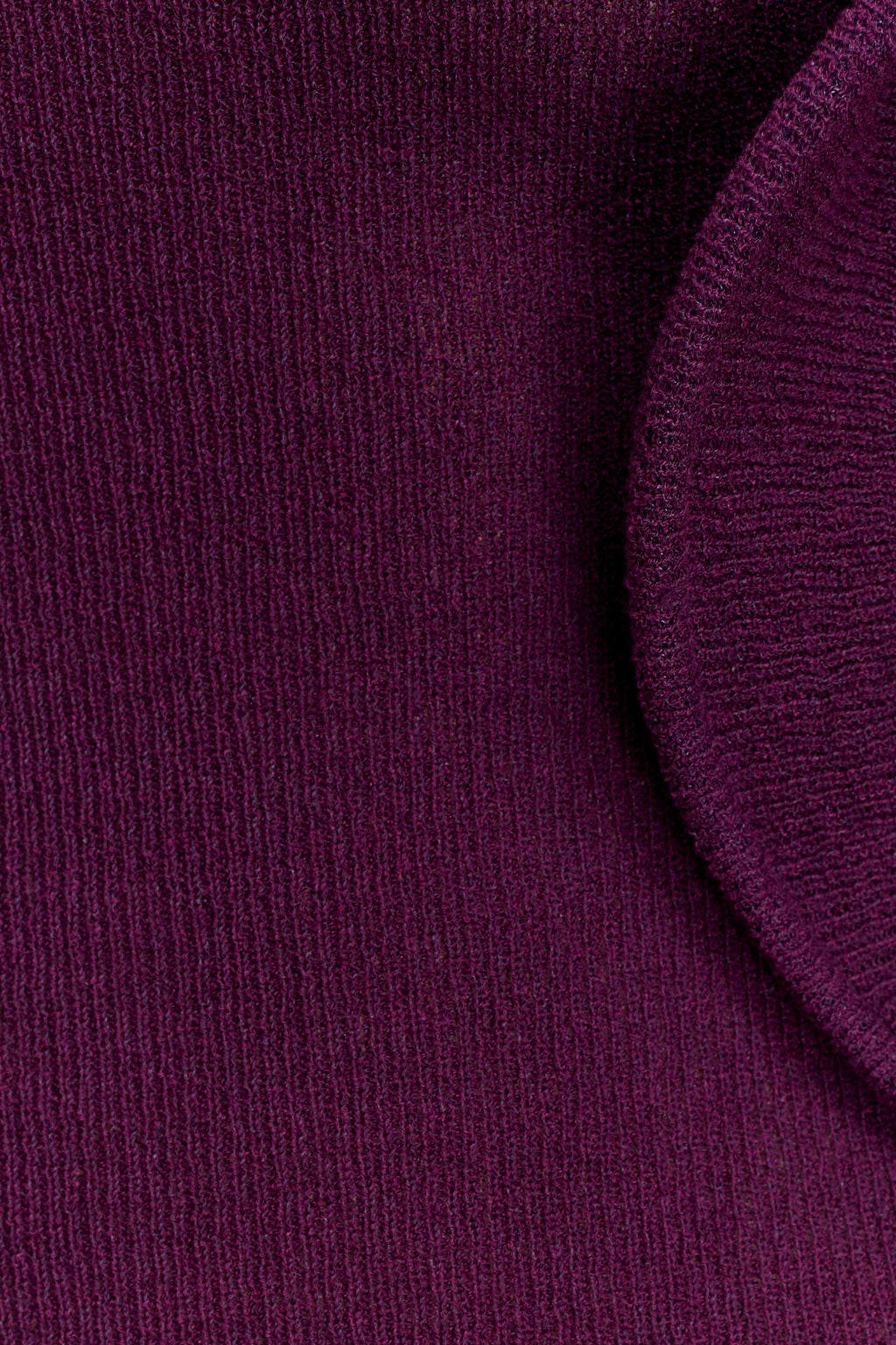Sandrine Off Shoulder Knit Maxi Dress - Plum