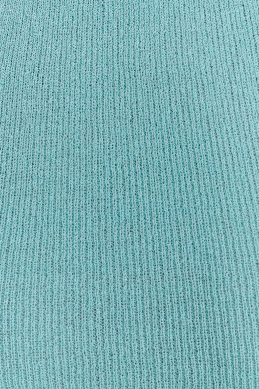 Melodie Halter Knit Maxi Dress - Cyan Blue