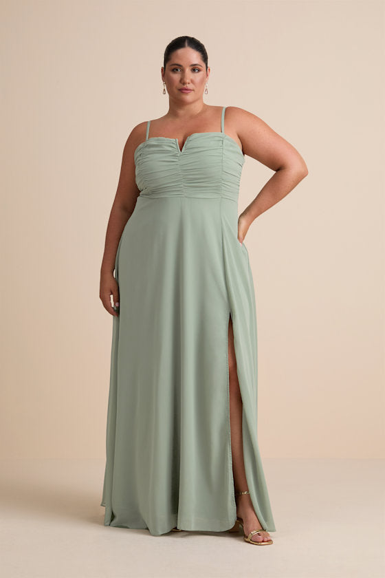 Sweeney Sage Brush Sleeveless Maxi Dress