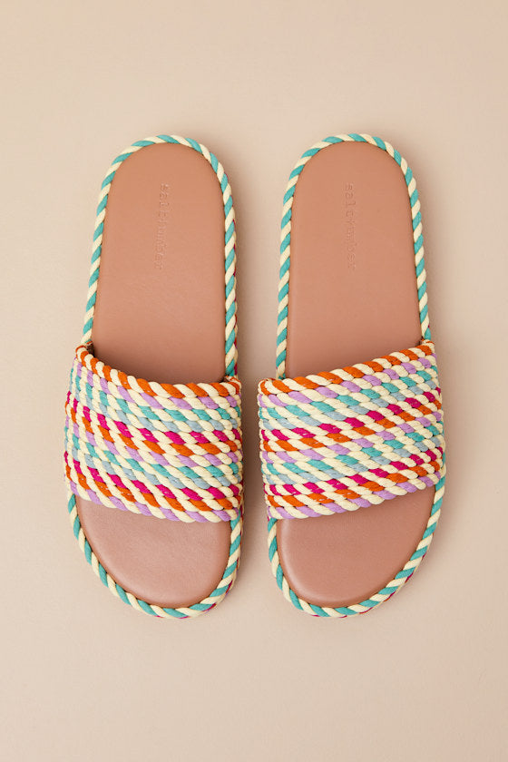 Viva Savoy Multi Rope Slide Sandals