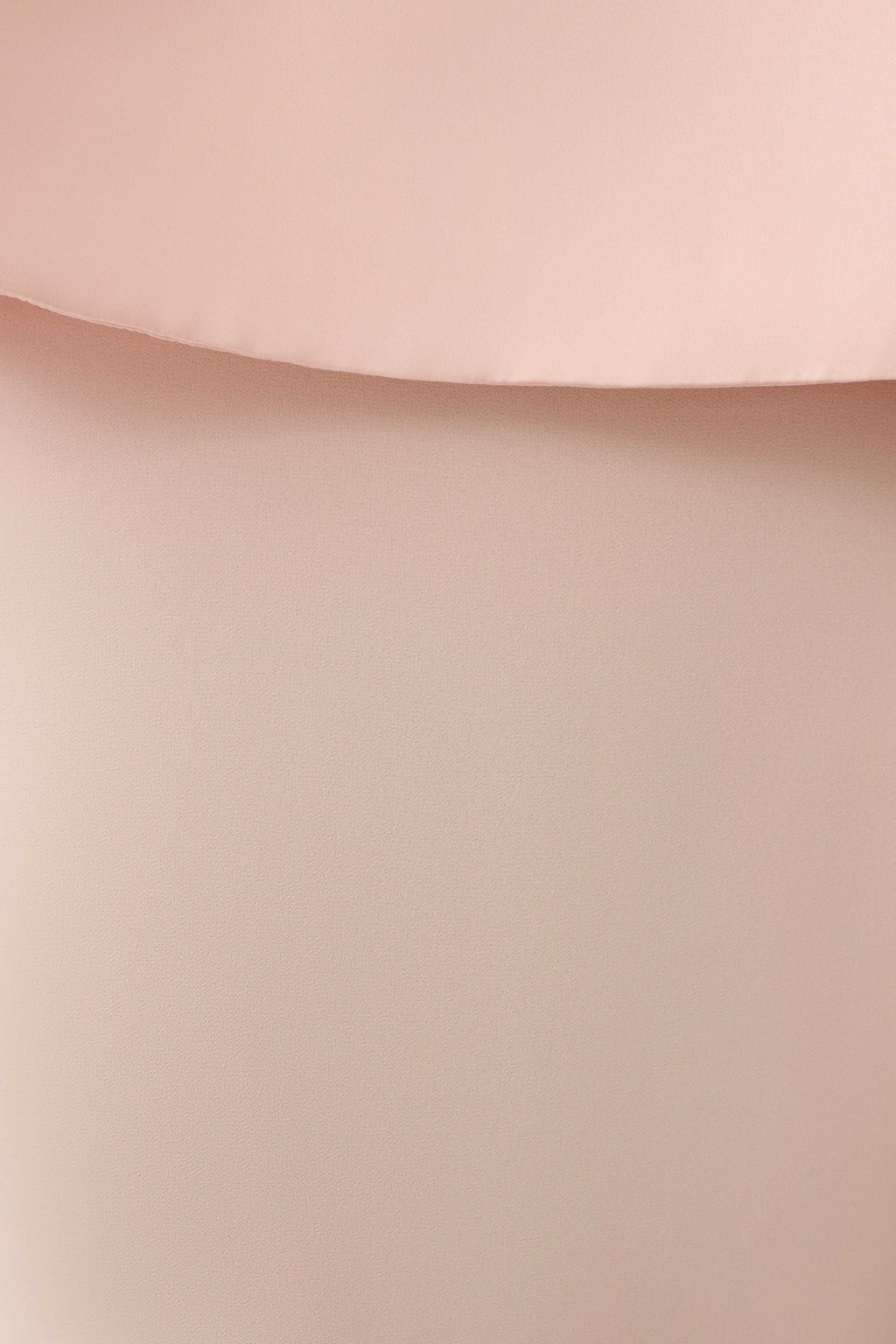 Sophia Satin Strapless Maxi Dress - Peach