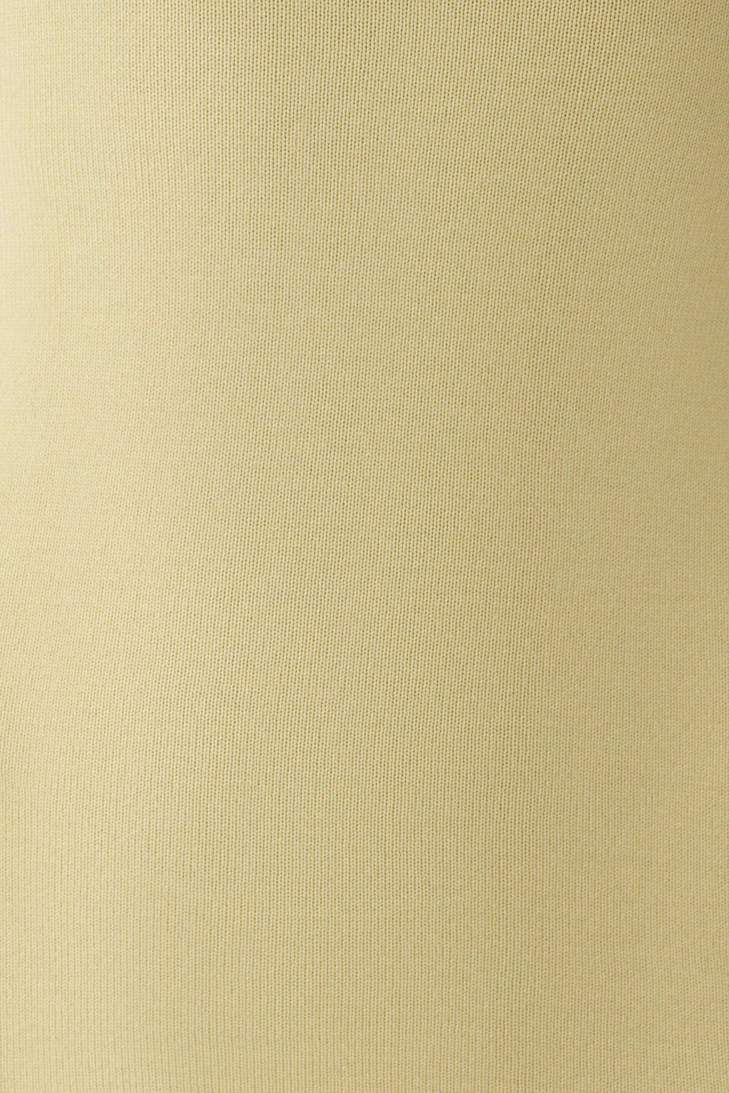 Amilee Scarf Knit Mini Dress - Lemon