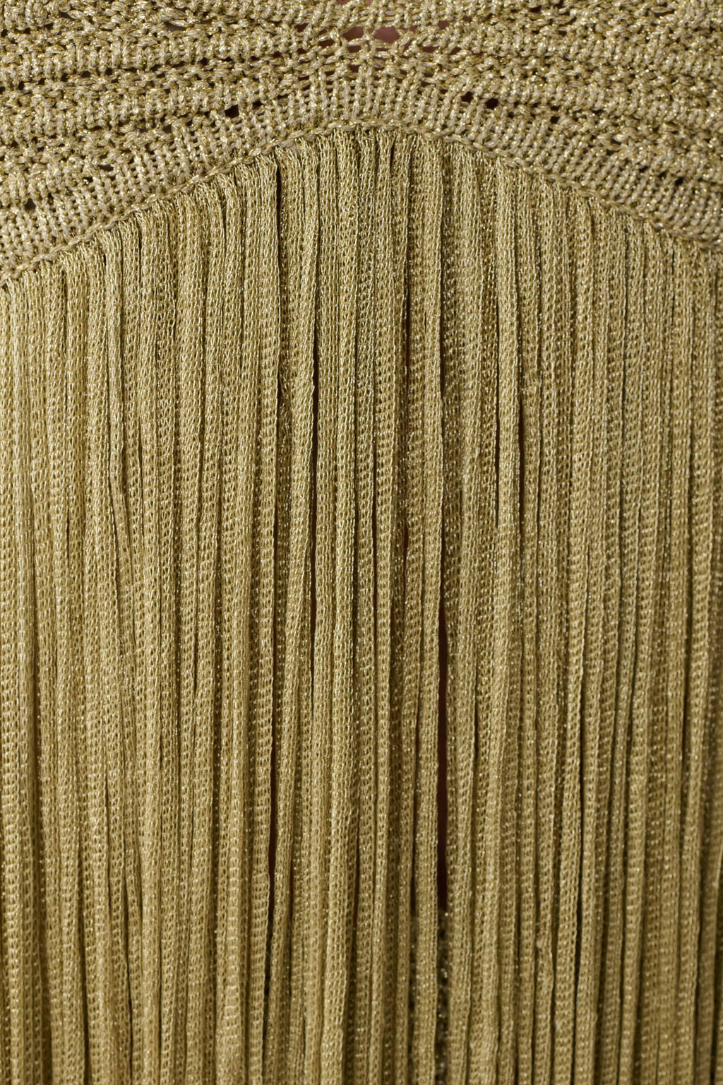Renee Lurex Crochet Maxi Dress - Gold