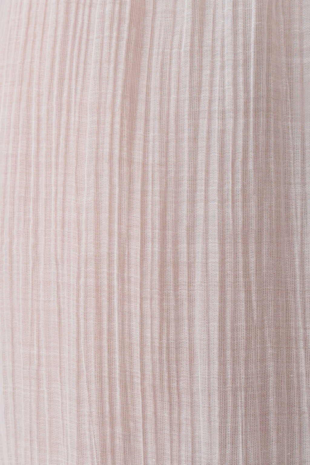 Leilani Sheer Drawstring Wide Leg Pants - Ivory