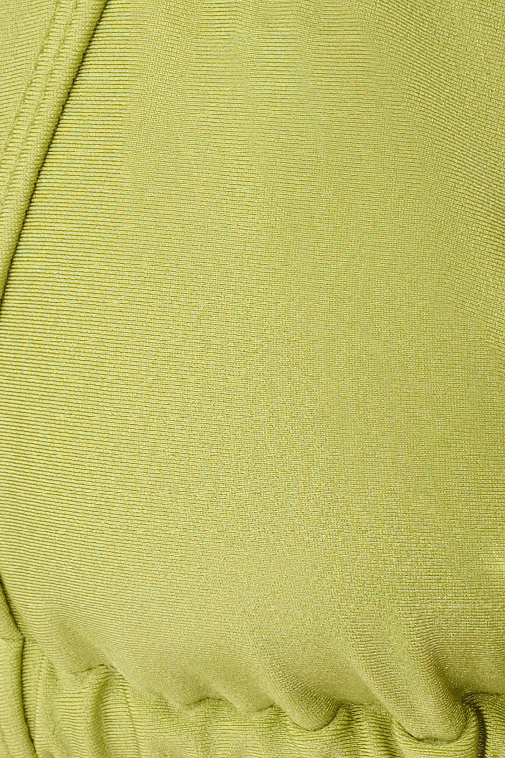Fern Triangle Bikini Top - Green