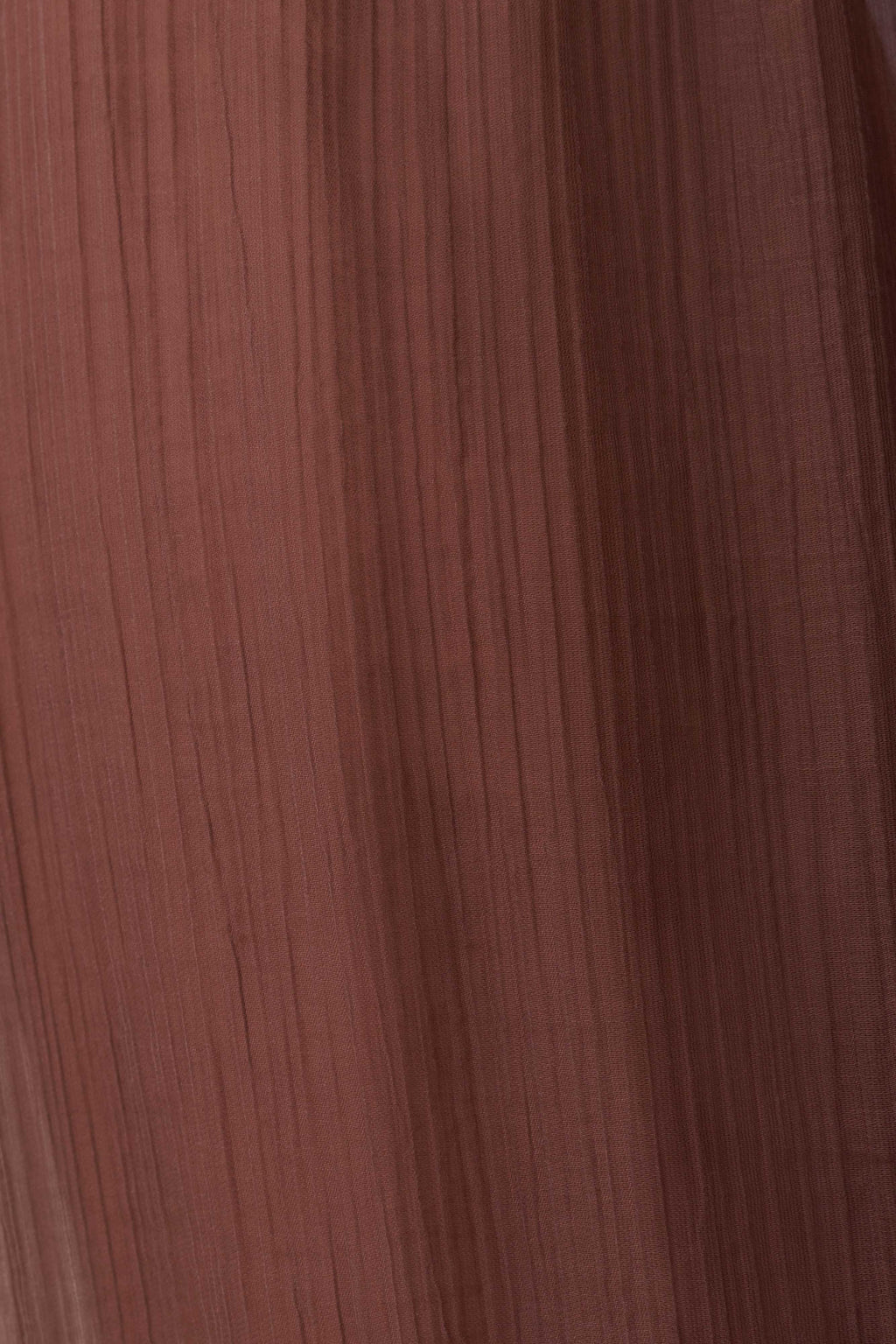 Leilani Sheer Drawstring Wide Leg Pants - Chocolate