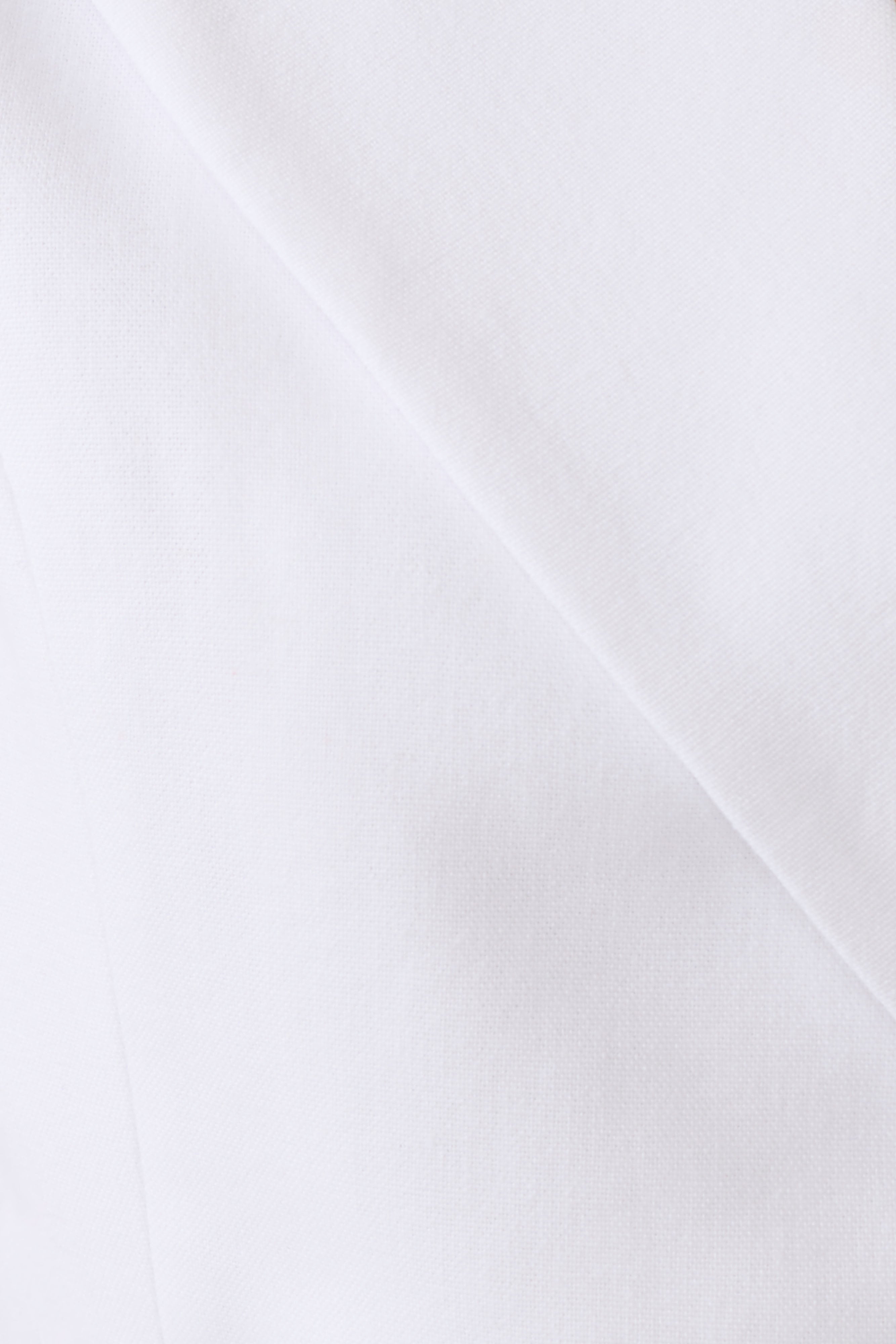 Raya Mid Rise Wide Leg Linen Pant - White