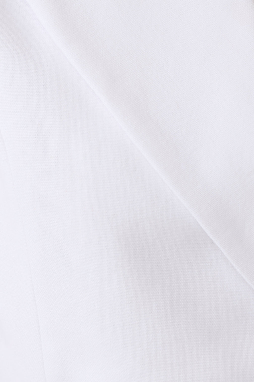 Andina Shortsleeve Linen Top - White