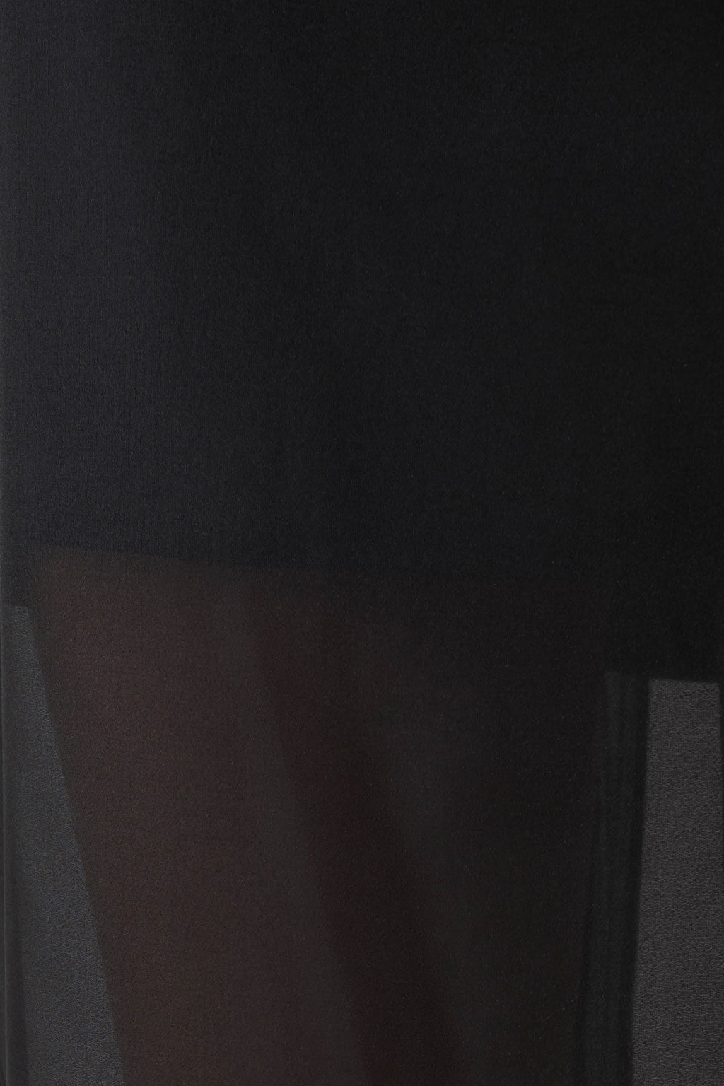 Ximena Organza Maxi Skirt - Black