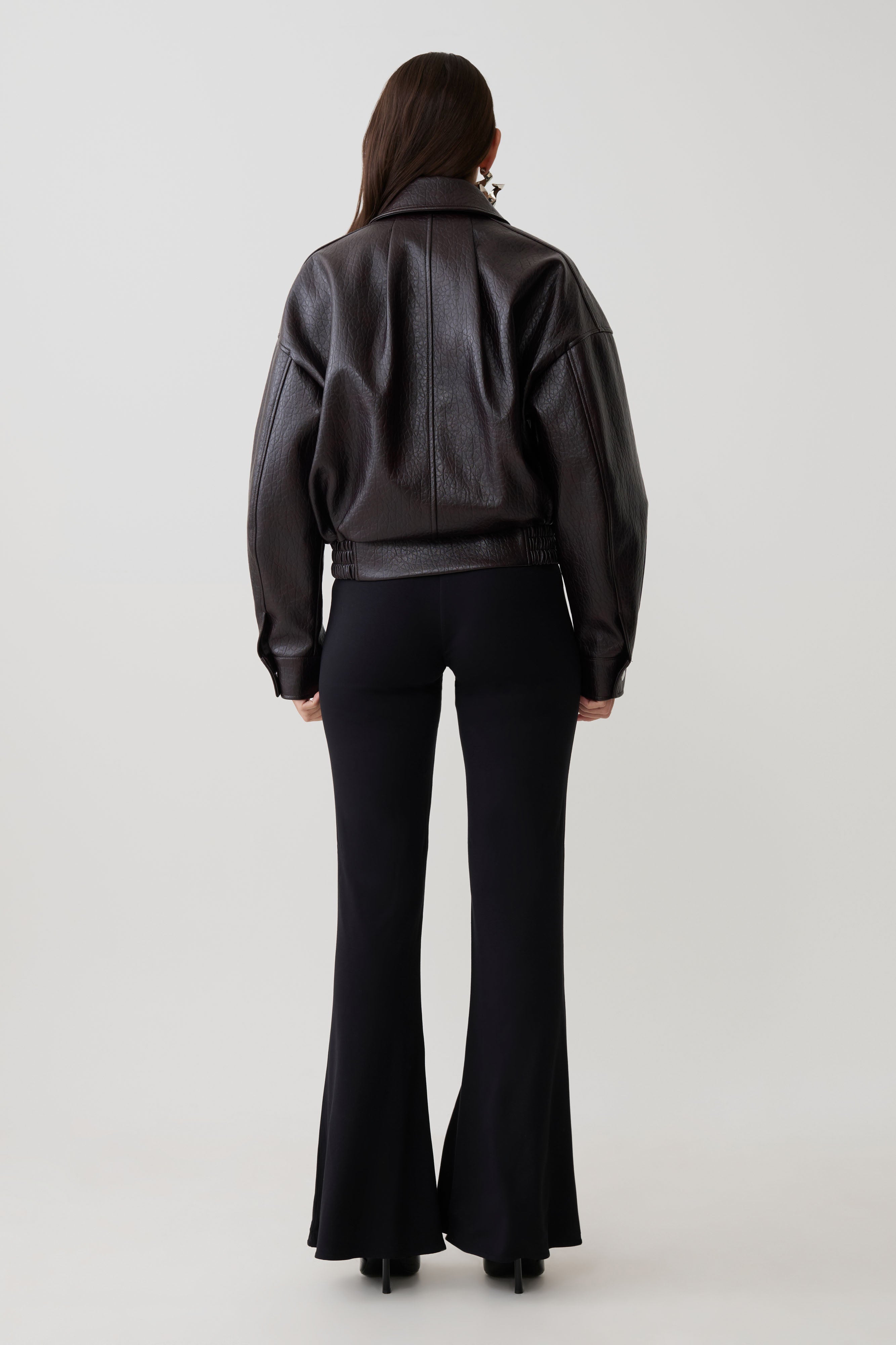 Jemma Flare Leg Pants - Black