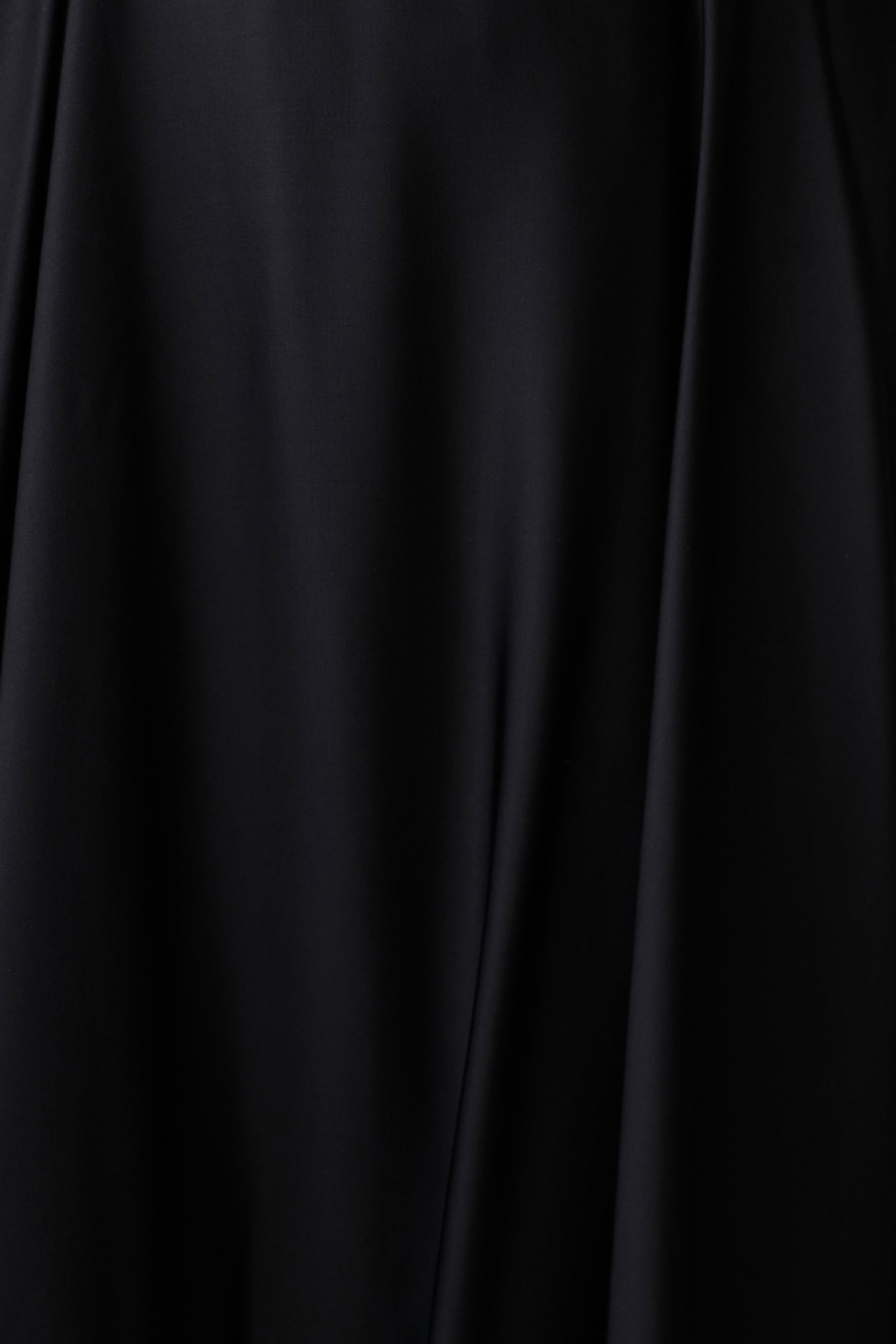 Rebecca Halter Buttoned Maxi Dress - Black