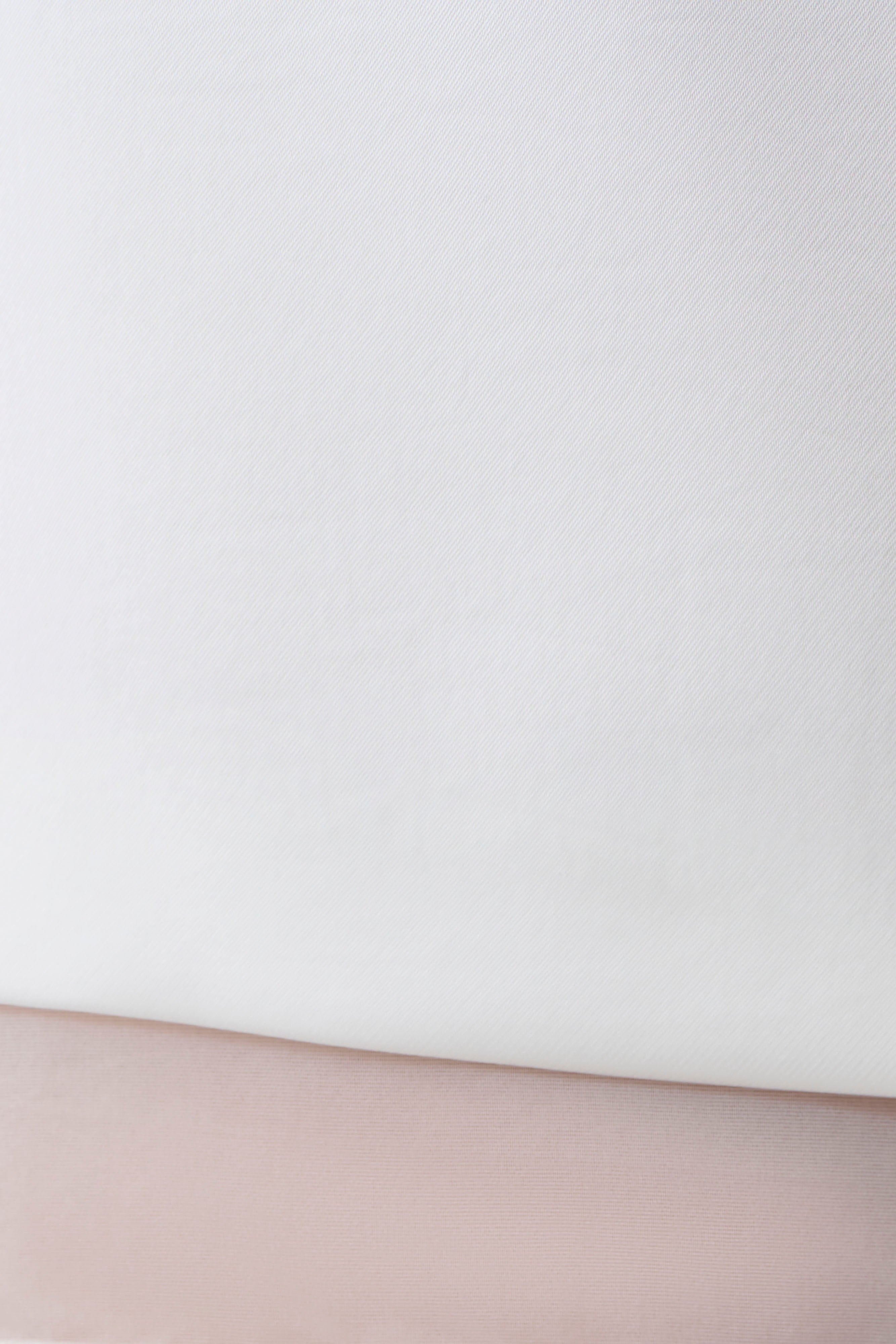 Frankie Satin Mini Skirt - White