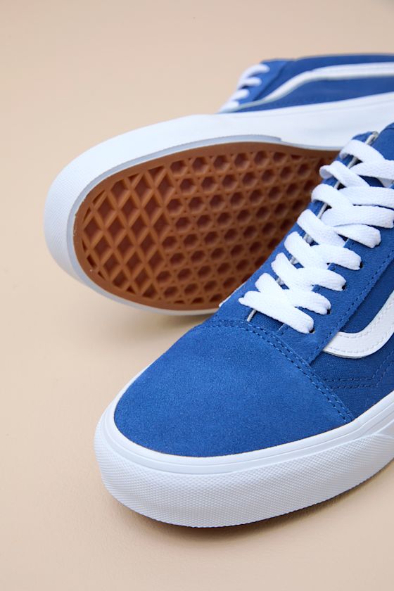 Old Skool True Blue Lace-Up Sneakers