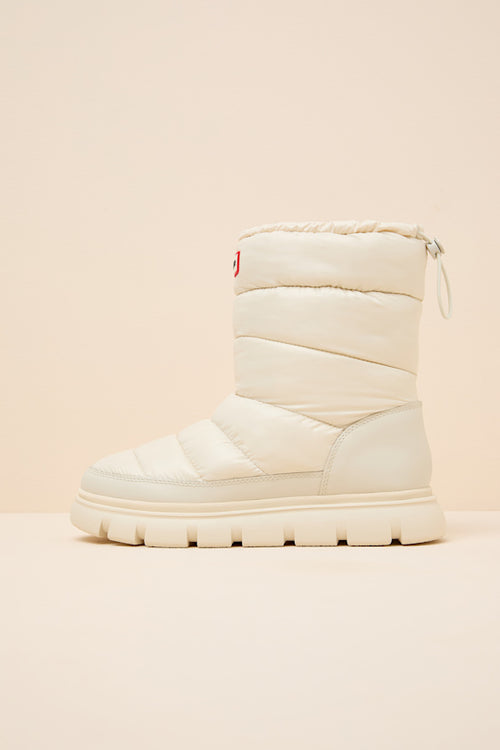 Maribel Ivory Waterproof Insulated Puffer Mid-Calf Boots