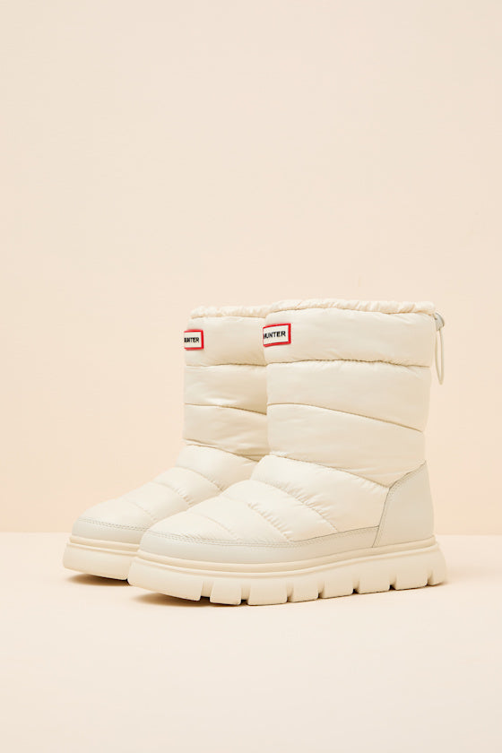 Maribel Ivory Waterproof Insulated Puffer Mid-Calf Boots