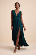 Heavenly Hues Emerald Green Maxi Dress