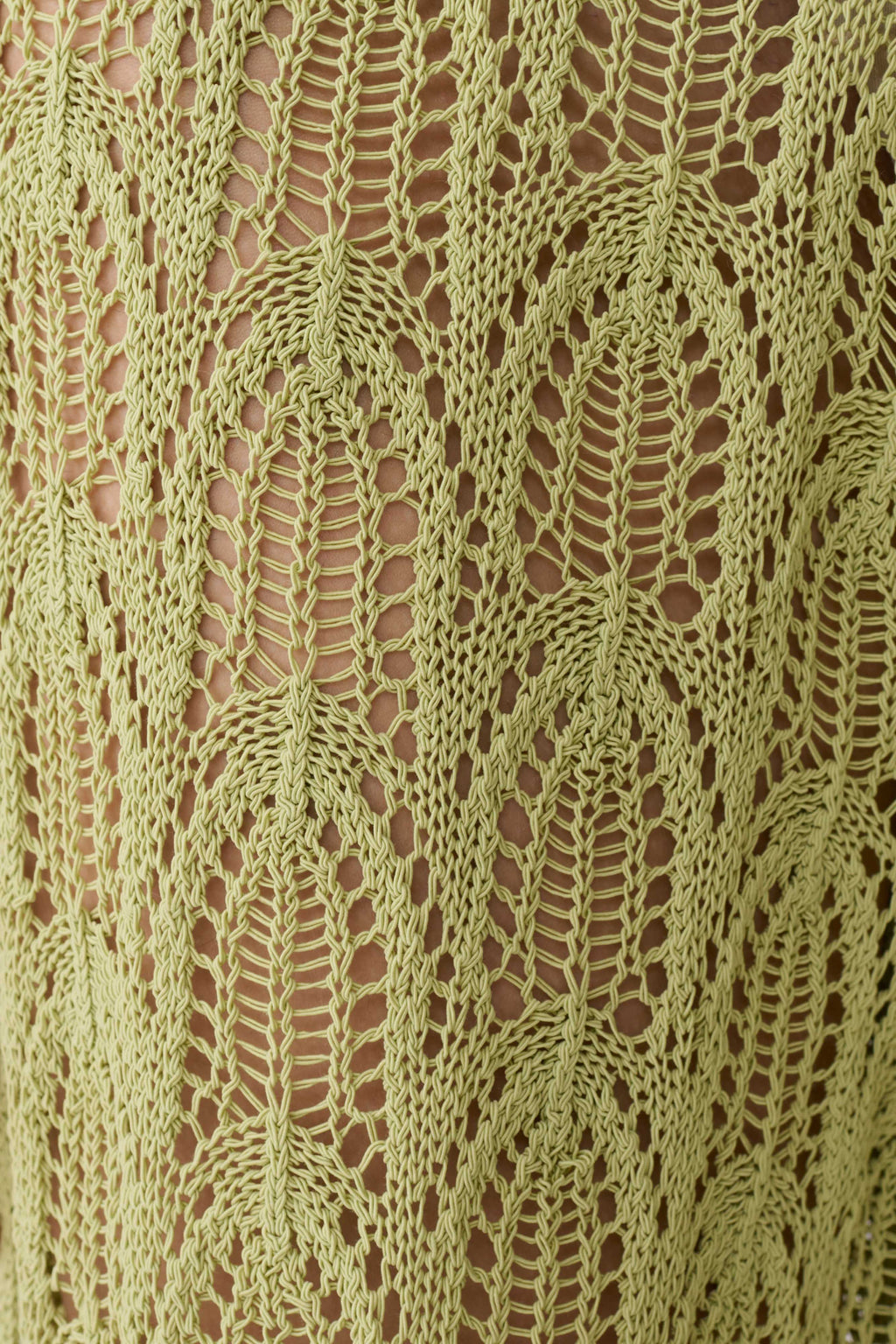 Glinda Crochet Pants - Light Olive