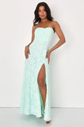 Garden of Romance Rusty Rose Burnout Maxi Dress