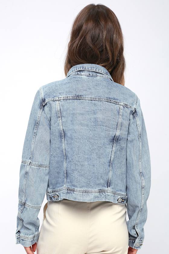 Rumors Light Wash Denim Jacket