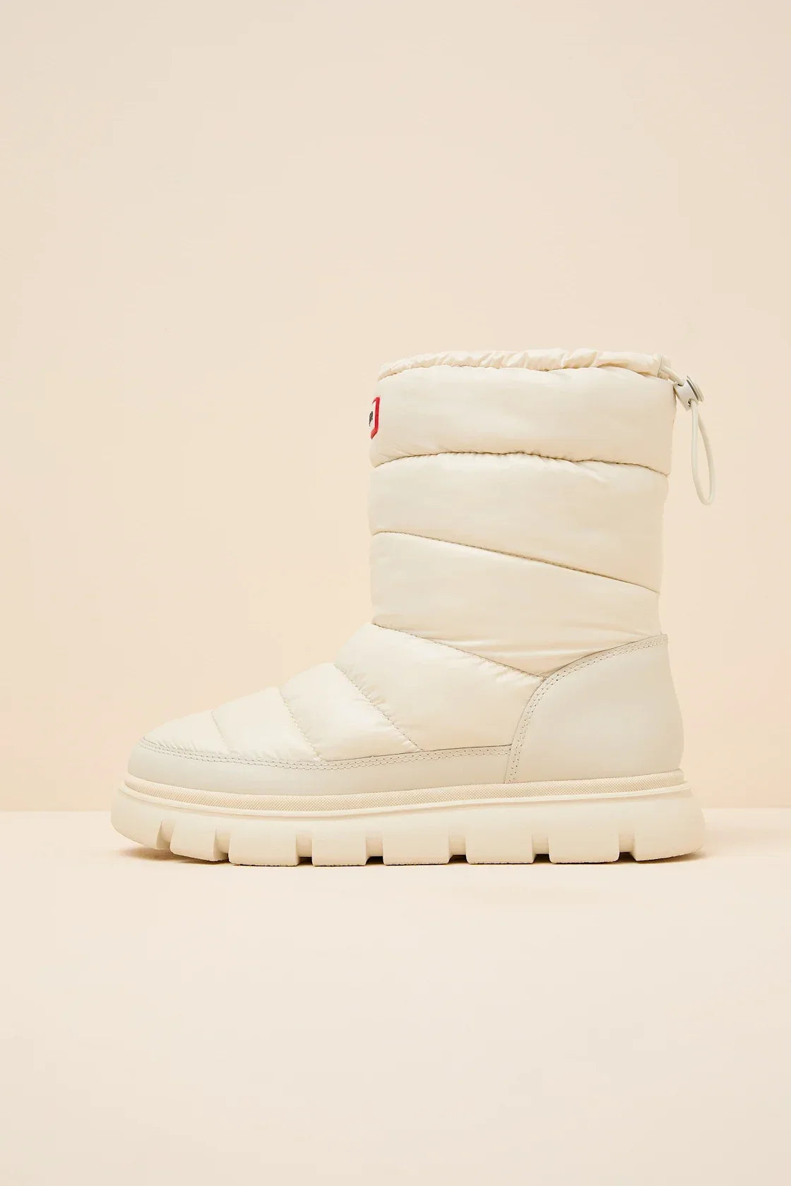 Maribel Silver Waterproof Insulated Puffer Mid-Calf Boots