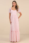 Phenomenal Sweetness Navy Floral Burnout Bustier Maxi Dress