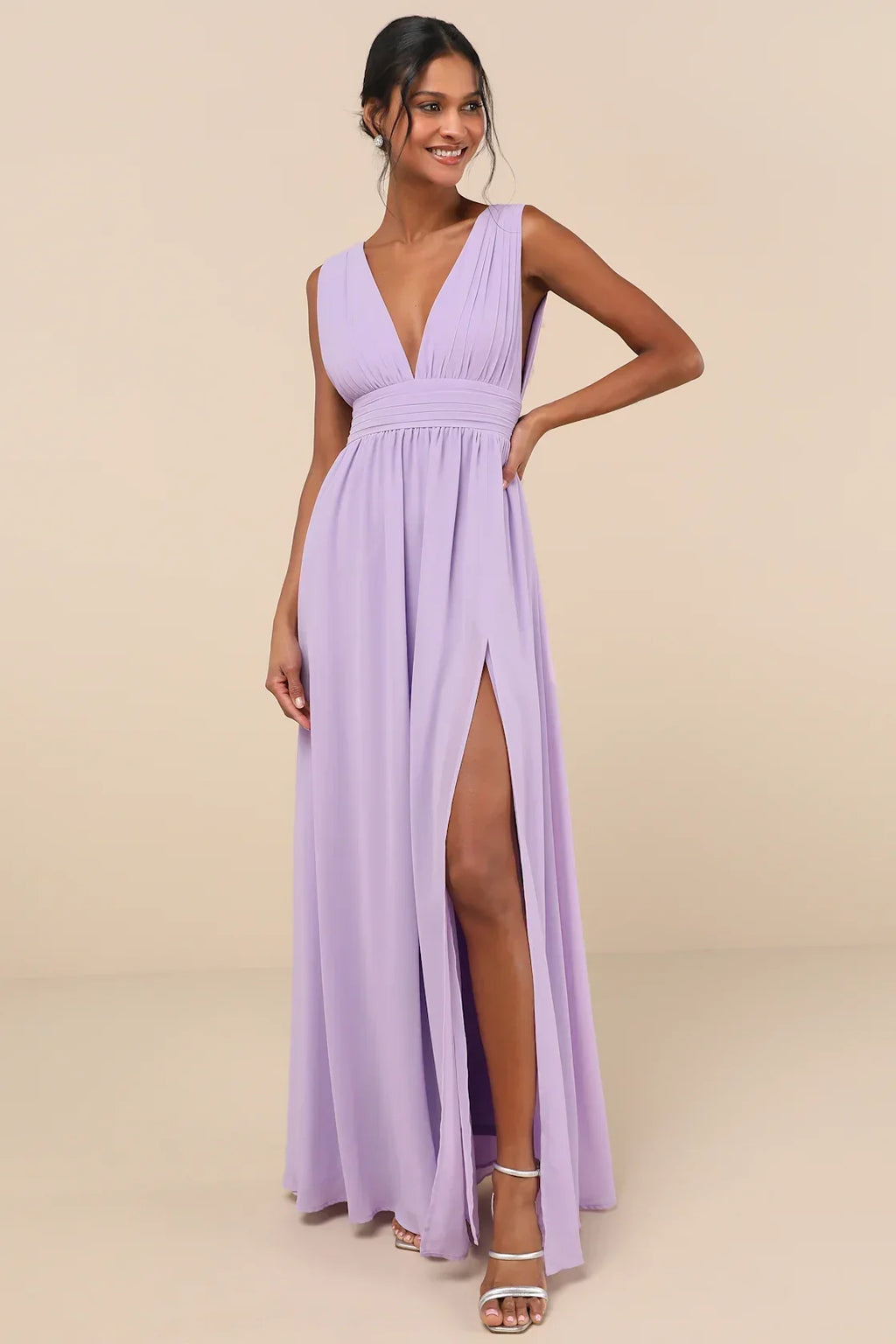 Heavenly Hues Blush Maxi Dress