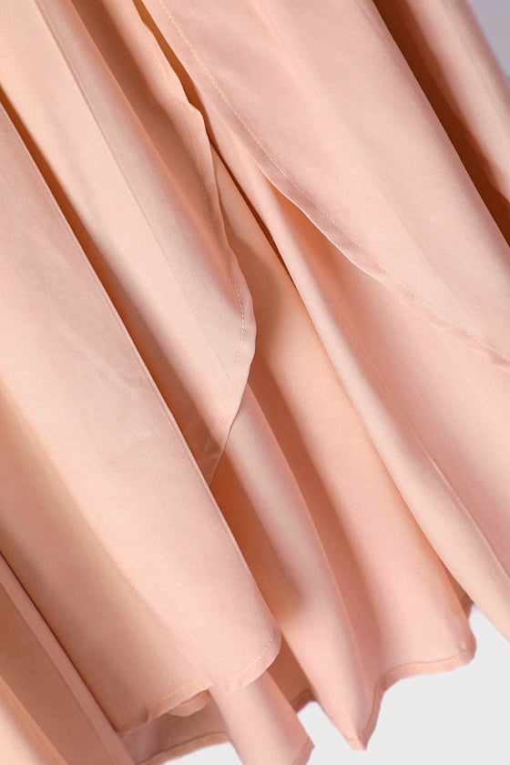 If You Pleats Blush Pink Pleated Maxi Skirt