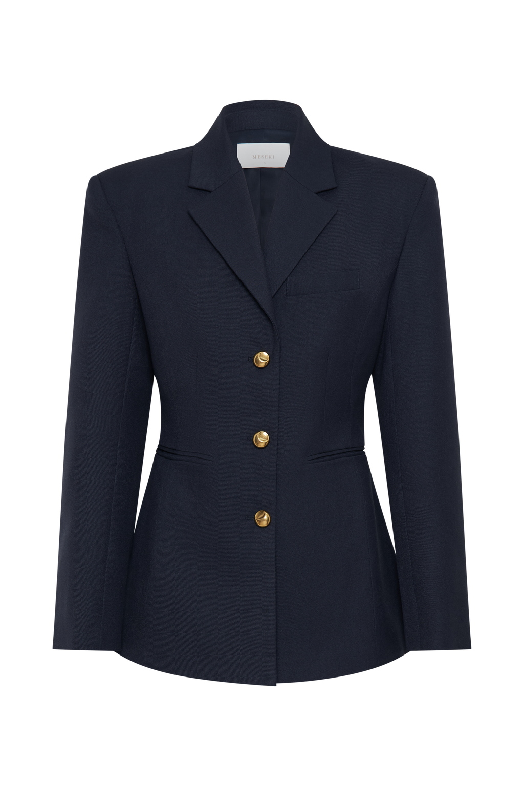 Bellamy Cinched Blazer - Dark Navy