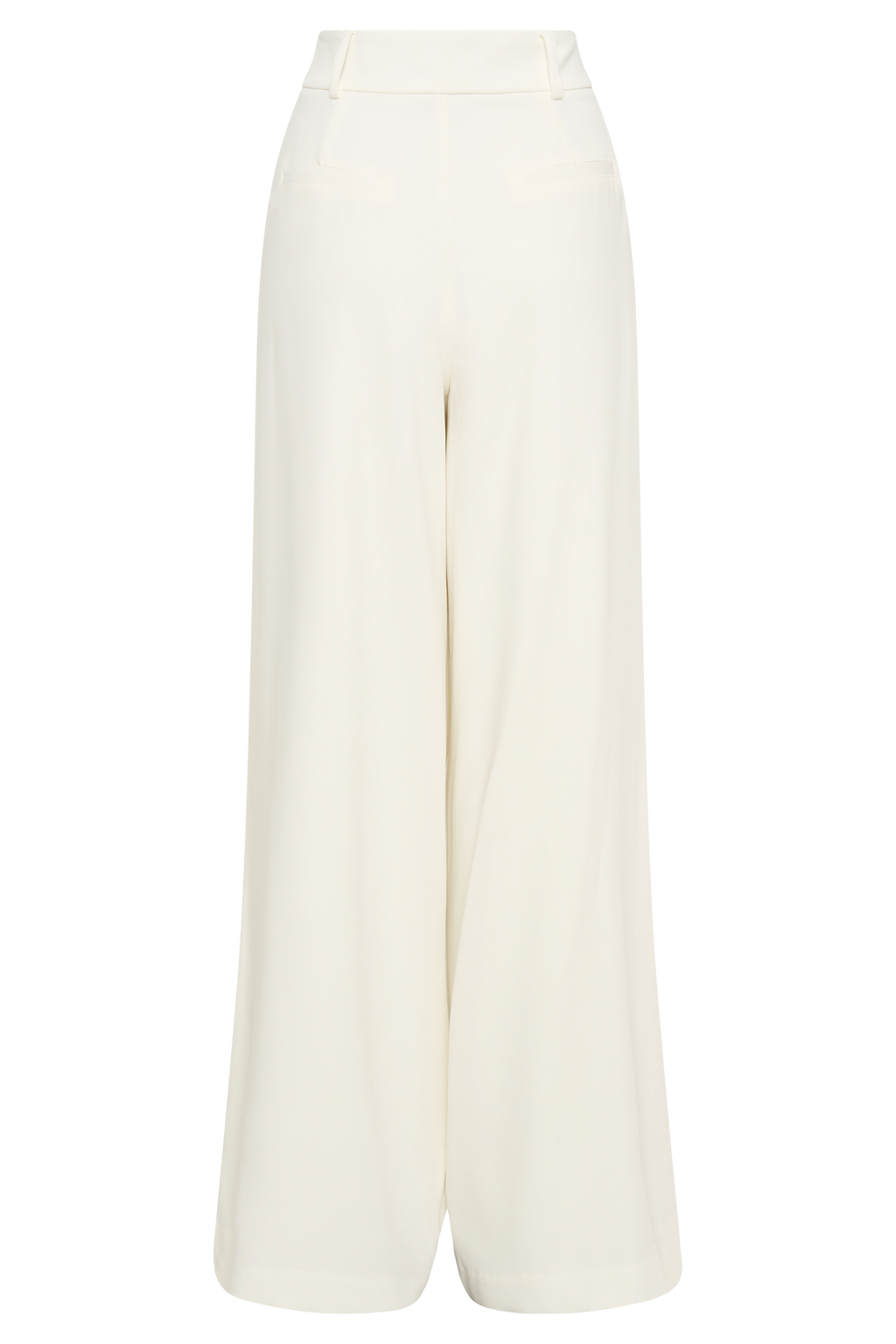 Jacqueline Pleated Wide Leg Pants - Ivory
