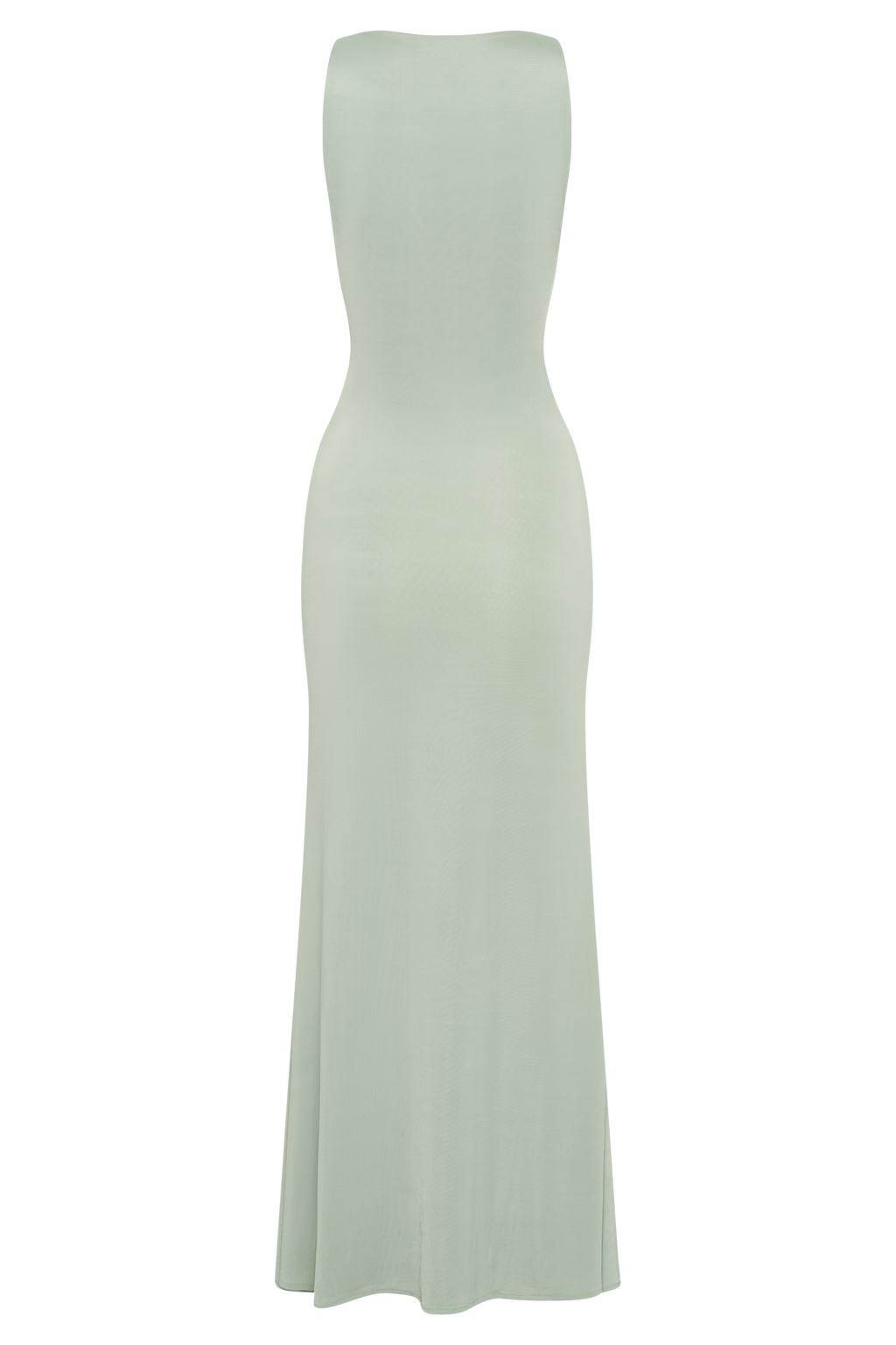 Beck Plunge Maxi Dress With Floral Hardware - Basil