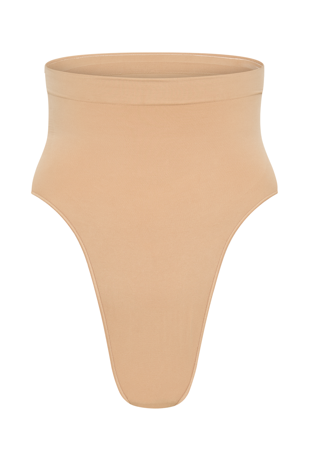 Saria High Waist Shapewear Briefs - Beige