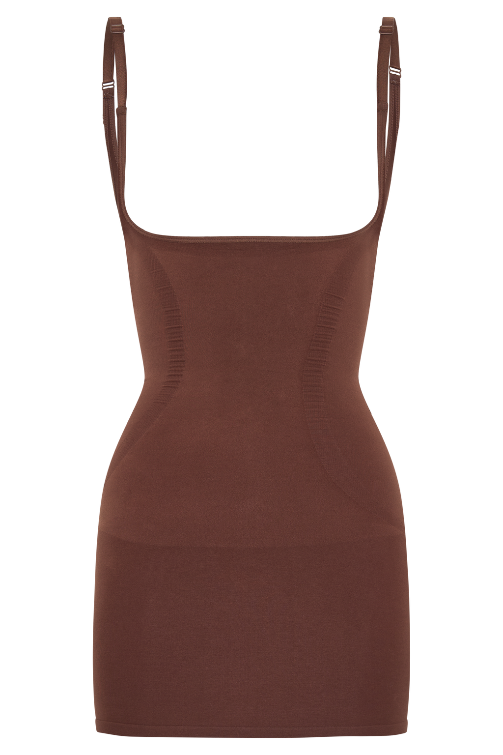 Jocelyn Backless Shapewear Mini Dress - Espresso