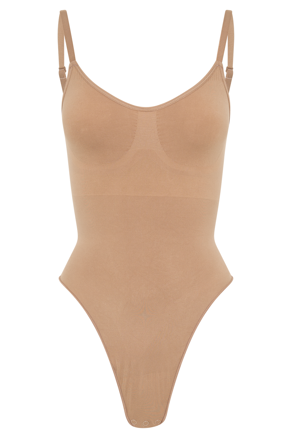 Alyssa Backless Shapewear Bodysuit - Latte