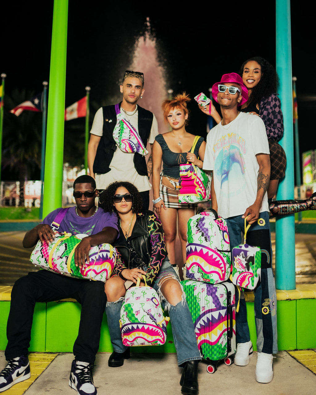 DREAMY TECHNICOLOR SAVVY CROSSBODY