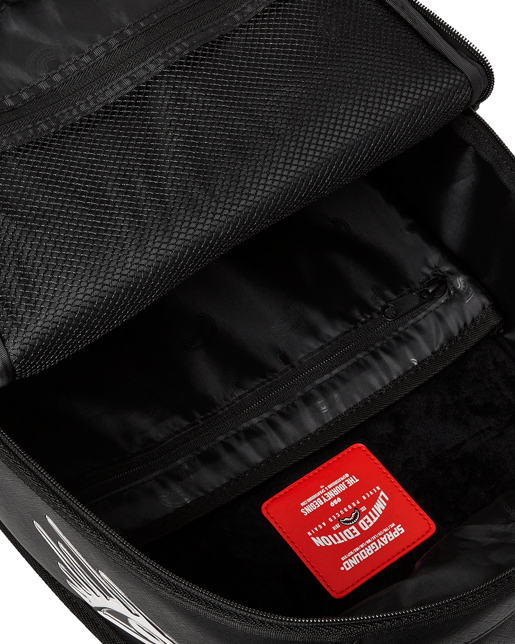 METALLIC TO THE TOUCH EXTRA DRIP BACKPACK