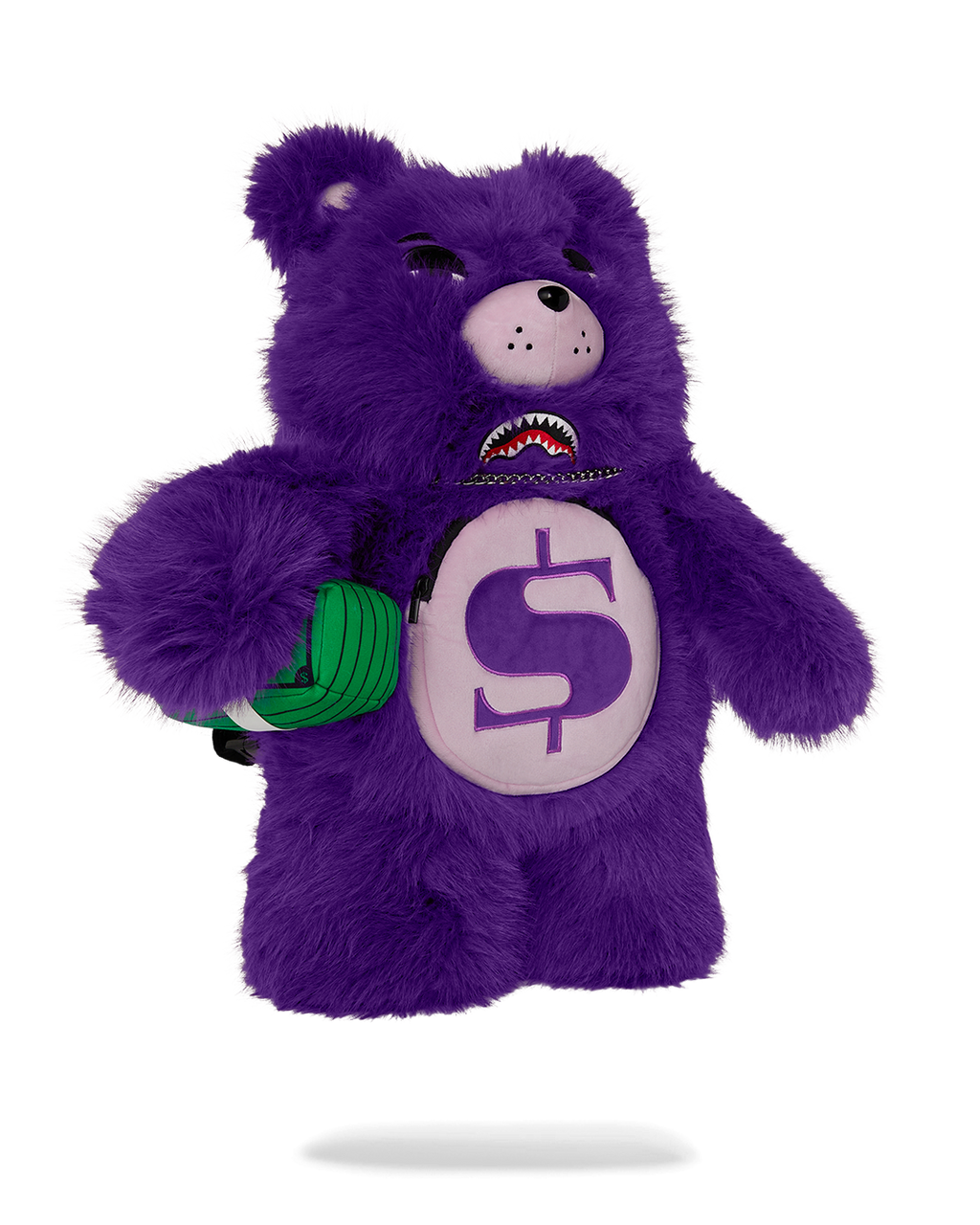 FURZILLA SHARK (PURP) MONEYBEAR BACKPACK