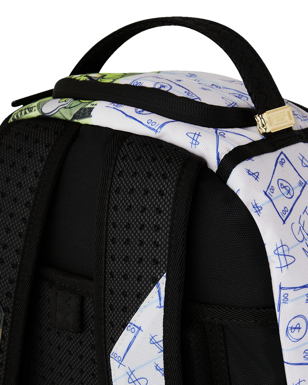 MEAN MONEY COLLAGE BACKPACK